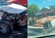 Motorista por aplicativo e passageira ficam feridos em acidente na Av Maranhão em Teresina