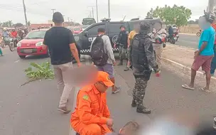 Acidente envolvendo duas motos resulta em dois feridos na zona norte de Teresina