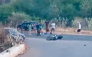 Entregador morre em acidente envolvendo carro e moto na PI 375, em Picos